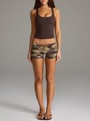 FLX Micro Shorts Camo