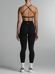 Base Pocket Scrunch Leggings | Full Length Obsidian