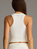 FLX Stripe Active Tank Ivory/Bittersweet