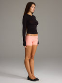 Long Sleeve T-Shirt Hoodie Black