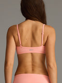 FLX Layered Halter Bra Bittersweet/Peach