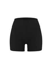 Base 4" Scrunch Shorts Obsidian