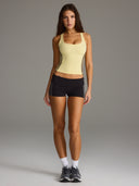 FLX Stripe Active Tank Vanilla/Chocolate