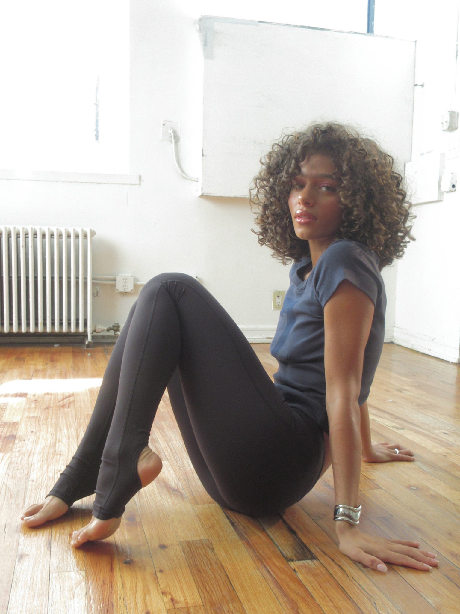Black FLX Stirrup Low Rise Leggings | SWT Active