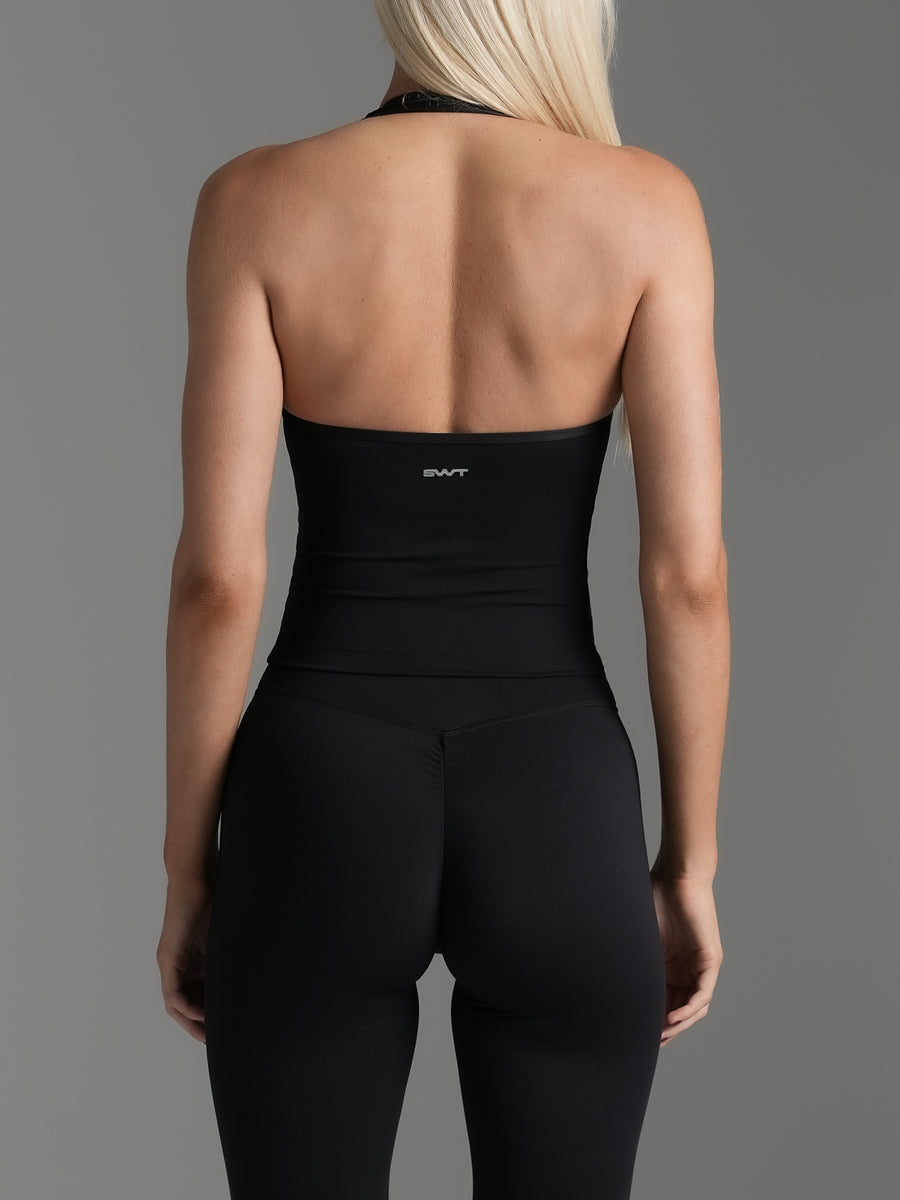 Base Halter Tank Obsidian
