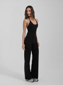 FLX Halter Cami Black