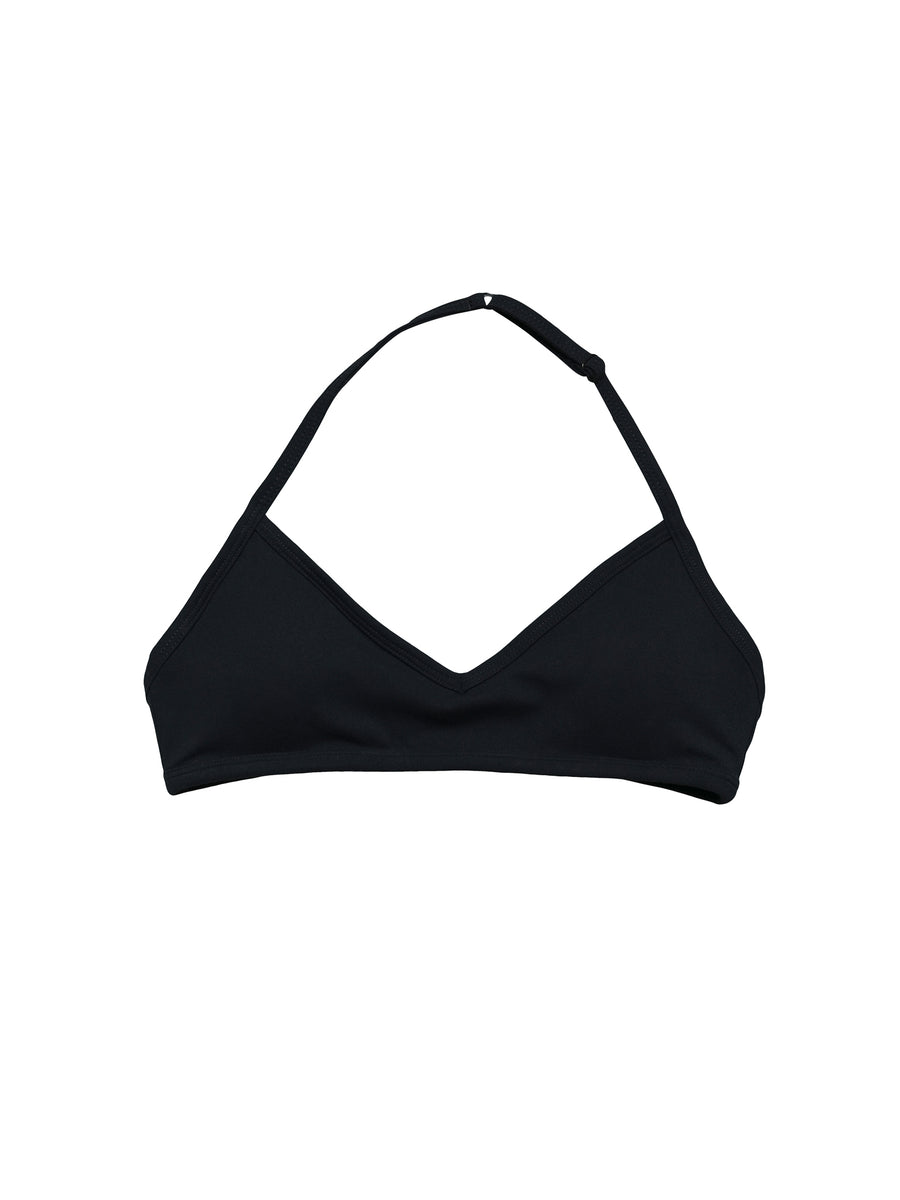 FLX Halter Bra Black