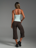 FLX Layered Halter Tank Paradise/Bittersweet