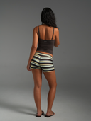 FLX Layered Halter Tank Bittersweet Paradise/Stripe