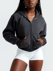 Capsule Zip Up Hoodie#colour_charcoal