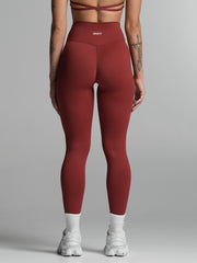 Base Scrunch Leggings | Full Length Cherry