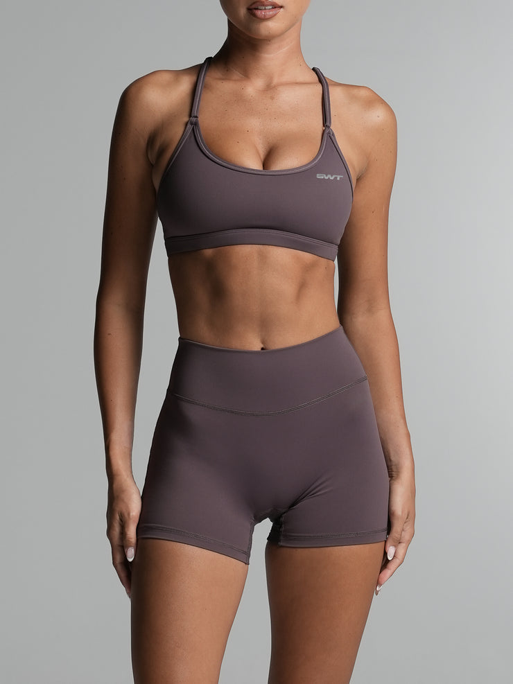 Base Essential Bra Chestnut