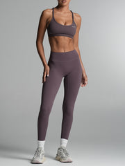 Base Essential Leggings Full Length Chestnut