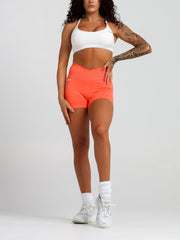 V-Scrunch Seamless Shorts#colour_coral