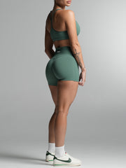 Base 4" Essential Shorts Deep Jade