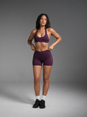 Base 4" Essential Shorts Blackberry