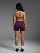 Base 4" Scrunch Shorts Blackberry