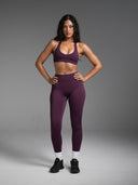 Base Scrunch Leggings | Full Length Blackberry