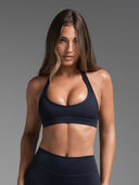 Base Backless Halter Bra Royal Blue 