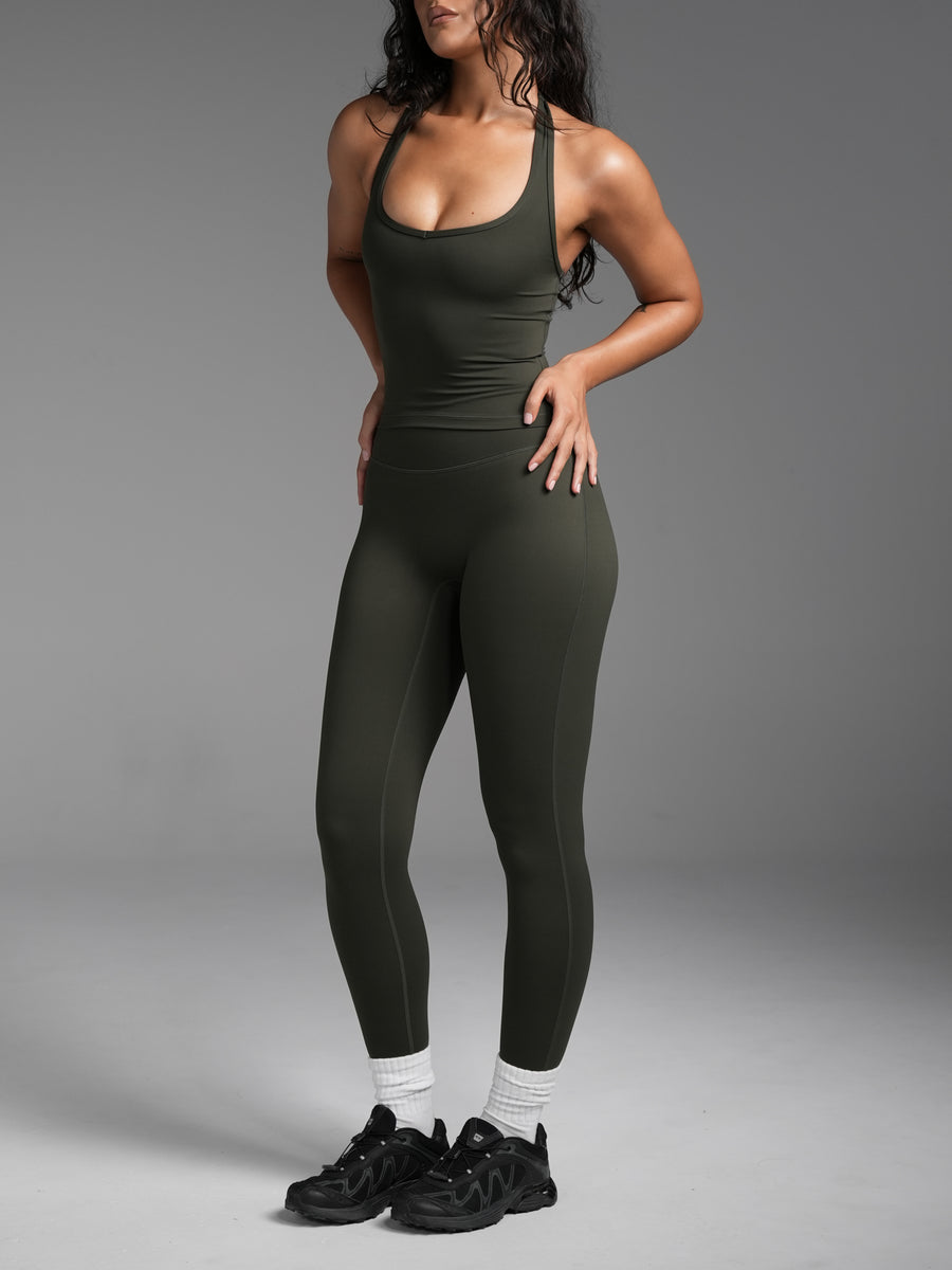 Base Scrunch Leggings | Full Length Ivy