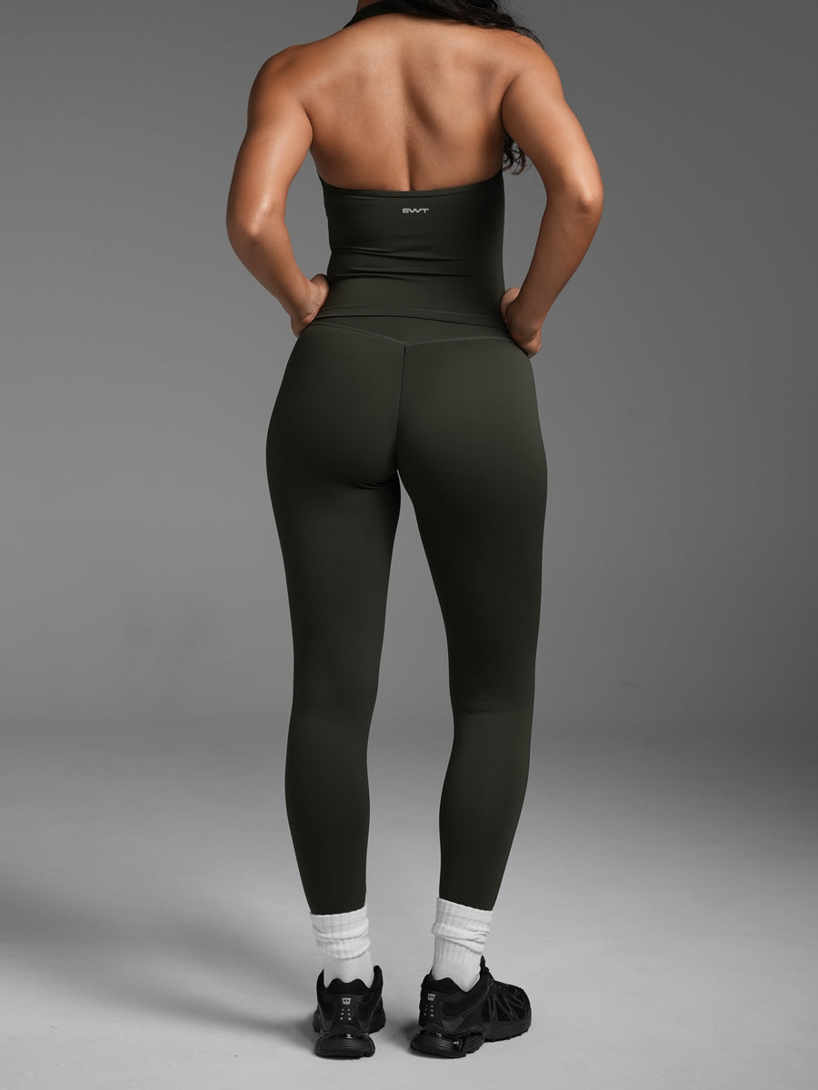 Base Scrunch Leggings | Full Length Ivy