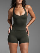 Base Halter Tank Ivy