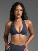 FLX Plunge Halter Bra Stellar
