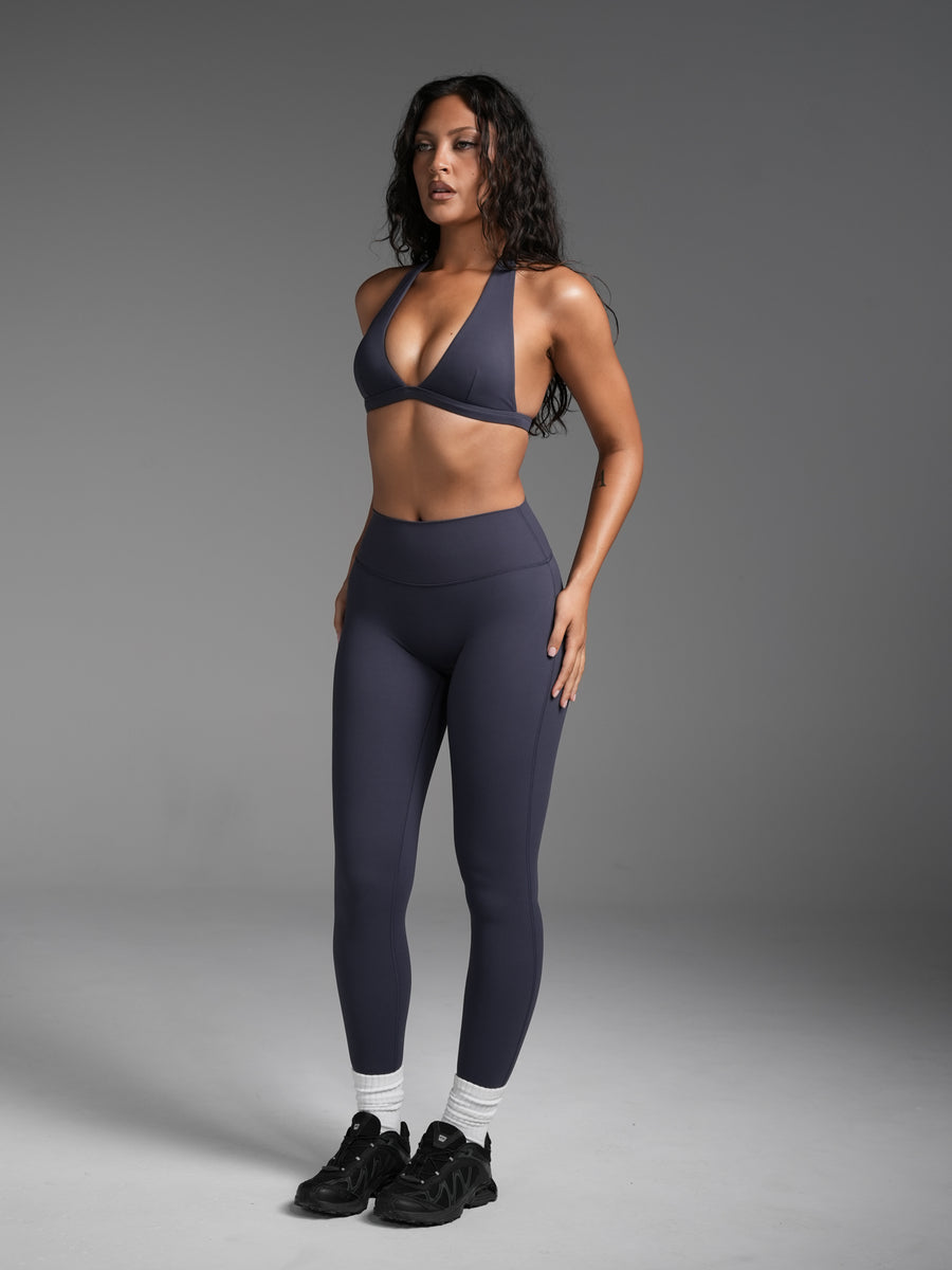 FLX Plunge Halter Bra Stellar