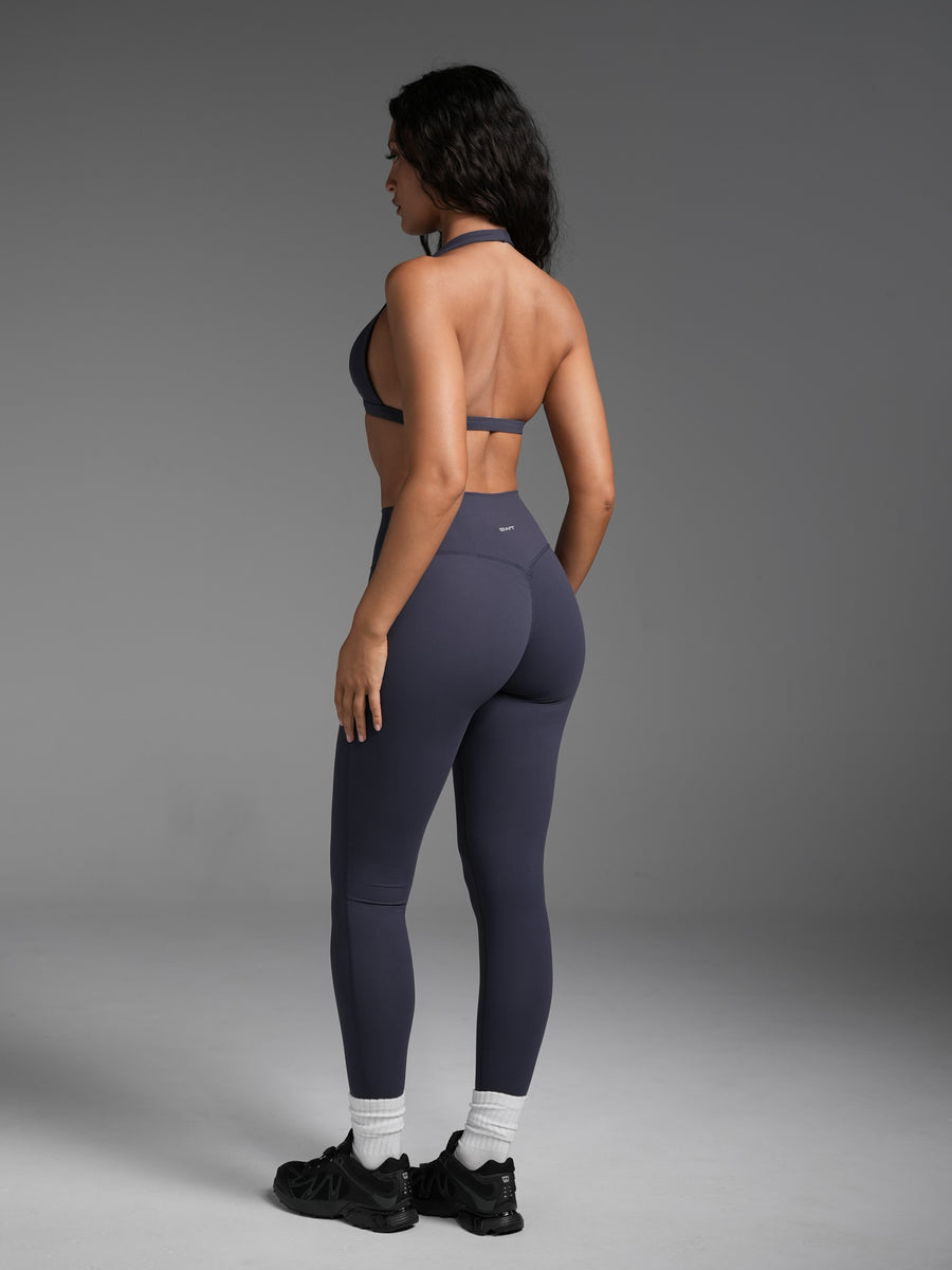 FLX Plunge Halter Bra Stellar