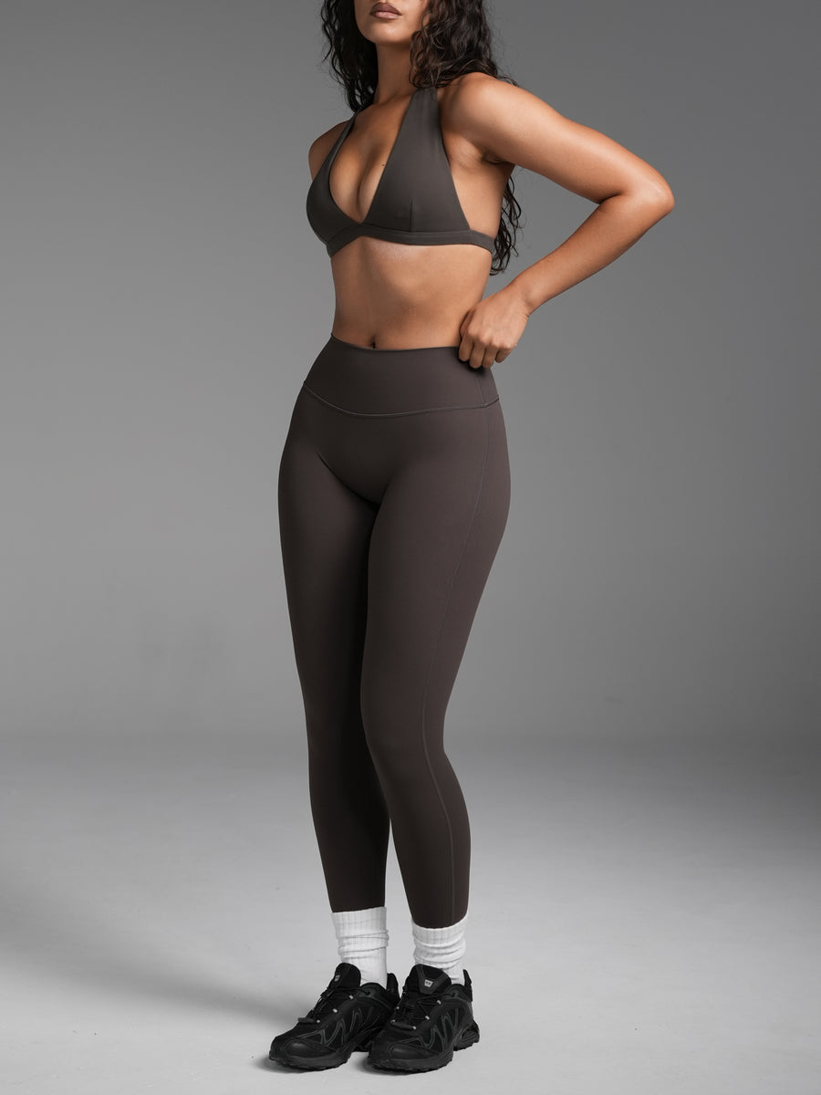 FLX Invisible Scrunch Leggings Bittersweet
