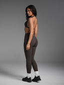 FLX Plunge Halter Bra Bittersweet