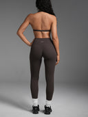 FLX Plunge Halter Bra Bittersweet