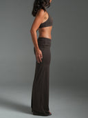 FLX Ruched Halter Bra Bittersweet