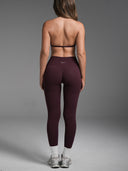 FLX Invisible Scrunch Leggings Dark Cherry