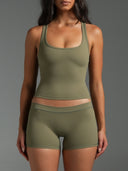 FLX Active Tank Khaki