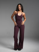 FLX Halter Cami Dark Cherry