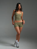 FLX Active Tank Khaki