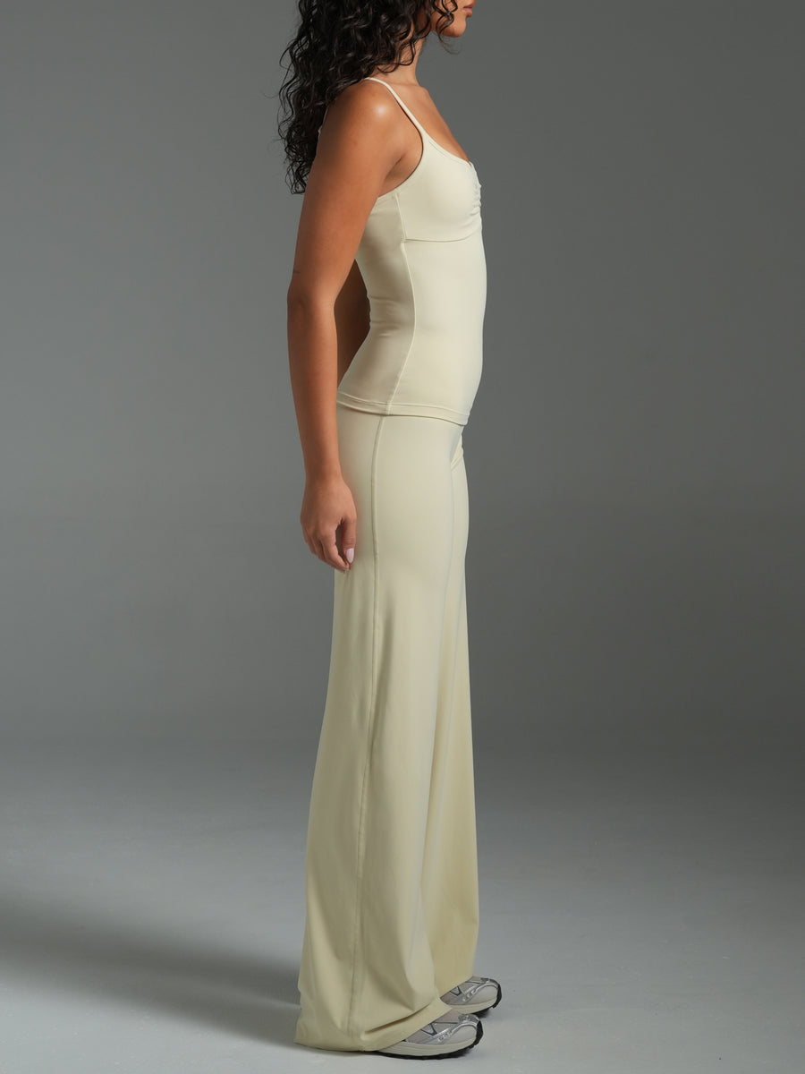 FLX Sweetheart Ruched Cami Off White