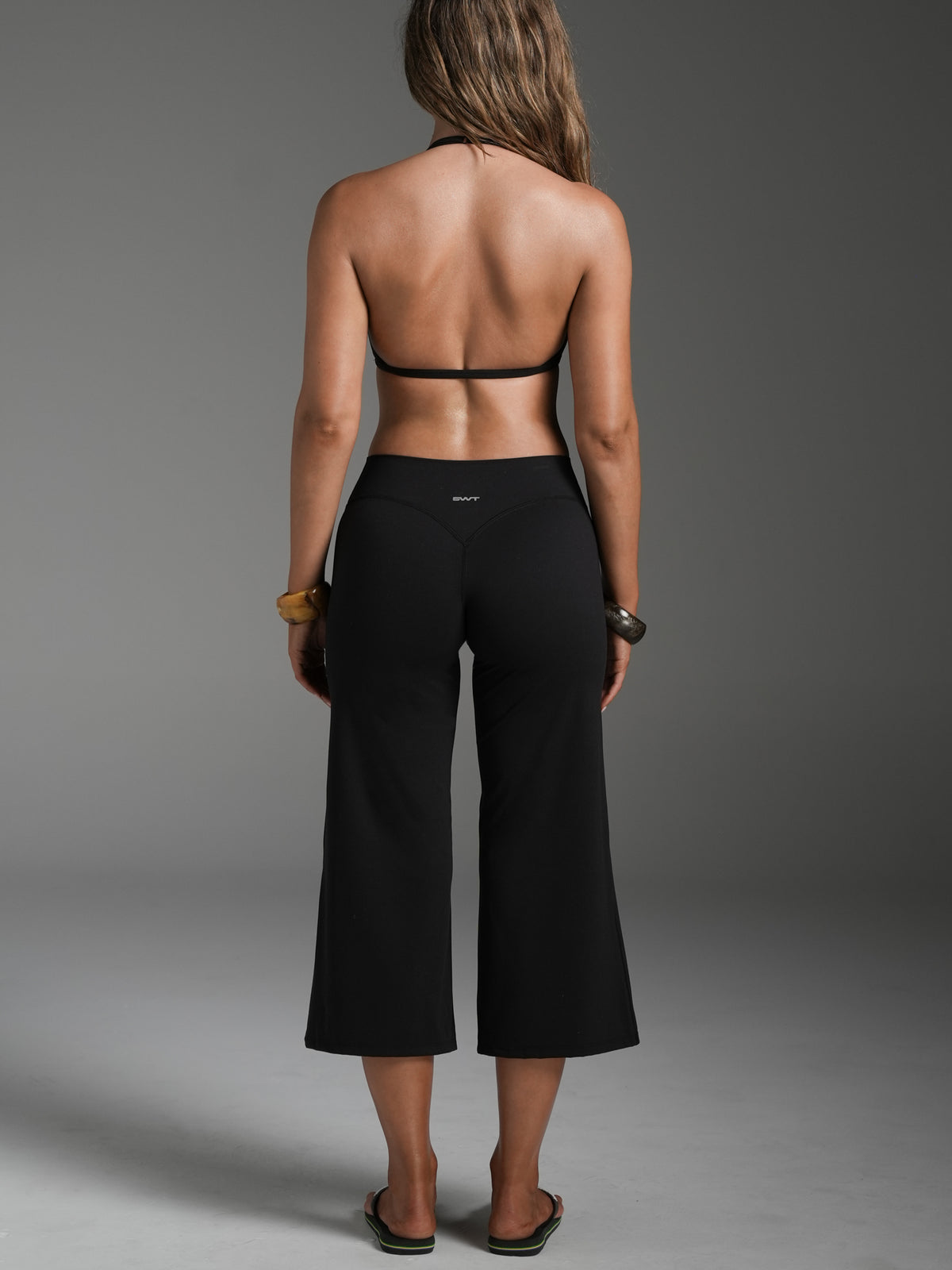 Black FLX Wide Leg Capris | SWT Active