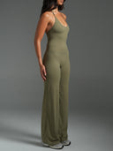 FLX Halter Cami Khaki