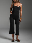 FLX Ruched Cami Black