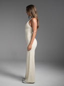 FLX Wide Leg Bottoms Off White