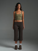 FLX Active Tank Khaki