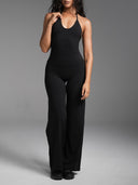 FLX Wide Leg Bottoms Black