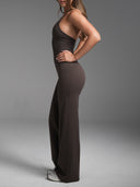 FLX Wide Leg Bottoms Bittersweet