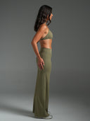 FLX Wide Leg Bottoms Khaki