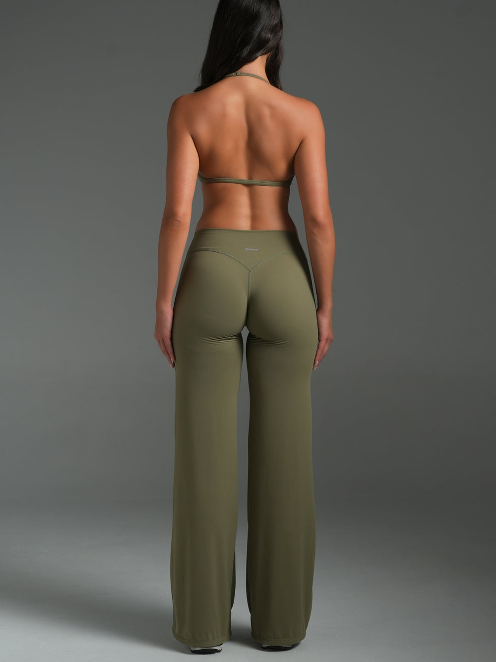 FLX Wide Leg Bottoms Khaki