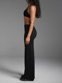 FLX Halter Bra Black