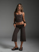 FLX Ruched Cami Bittersweet