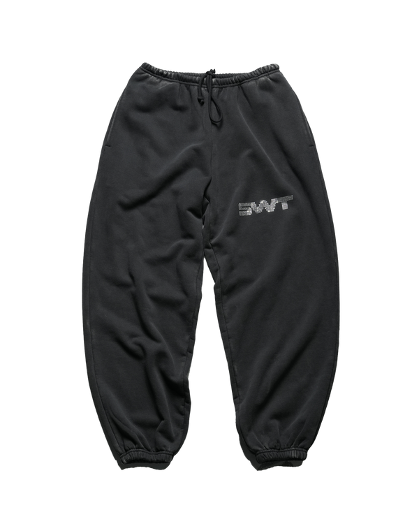 Rhinestone Oversized Sweatpants